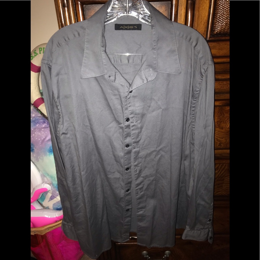 AXIST LONG SLEEVE DRESS SHIRT